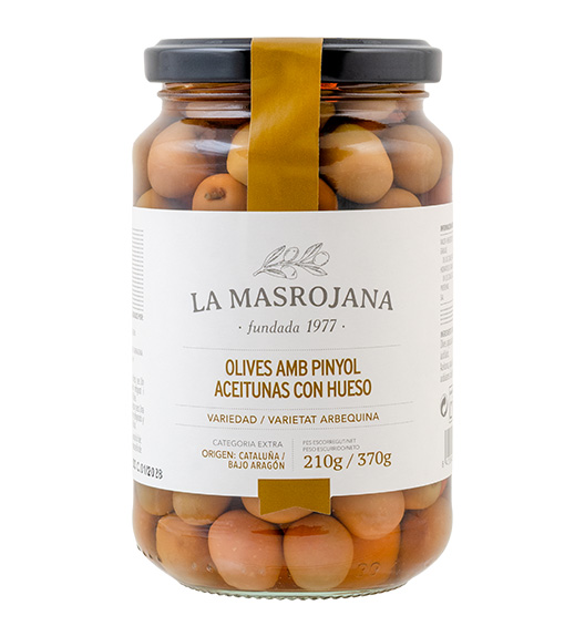 Arbequina Oliven im Aufguss